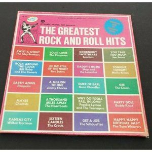 The Greatest Rock and Roll Hits 4 Vinyl Album Box Set 1973